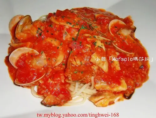 「Marsala瑪莎拉義式地中海料理」義大利麵套餐～