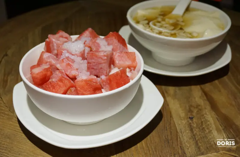 ♚食記♚台北大安【騷豆花(敦南旗艦店】豆花養生餐●西瓜豆花●芒果豆花●草莓豆花●季節限定●忠孝復興捷運站