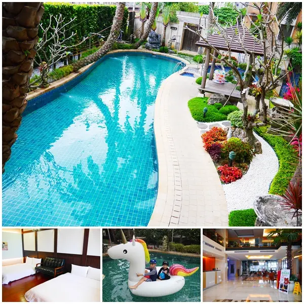 【宜蘭住宿】麗翔酒店連鎖-礁溪館。峇里島風溫泉泳池 彷彿置身國外。附設兒童遊戲室、電玩區 適合親子的溫泉住宿飯店。近礁溪火車站。和室湯屋。宜蘭礁溪住宿