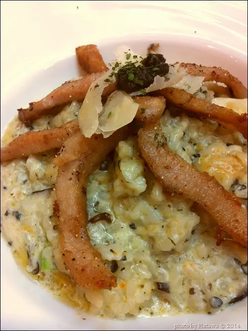 
【享食】台北東區 ◪ PASTA & CAFE’ 饗樂 義大利麵⊗ 超夠味香煎松阪豬奶油松露燉飯 ❤
