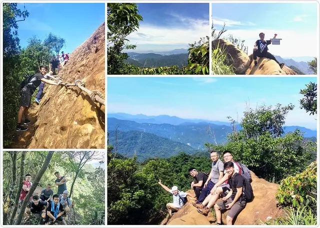 【征服台灣小百岳全紀錄】第八座-皇帝殿登山步道 東峰+東北峰縱走 連續5小時不間斷爆發肌耐力! 挑戰兼具美景的石碇登山景點