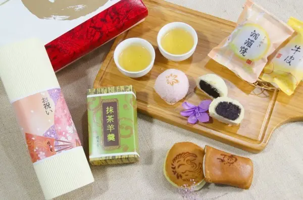 試吃明月堂和菓子彌月蛋糕禮盒，真心覺得好吃！