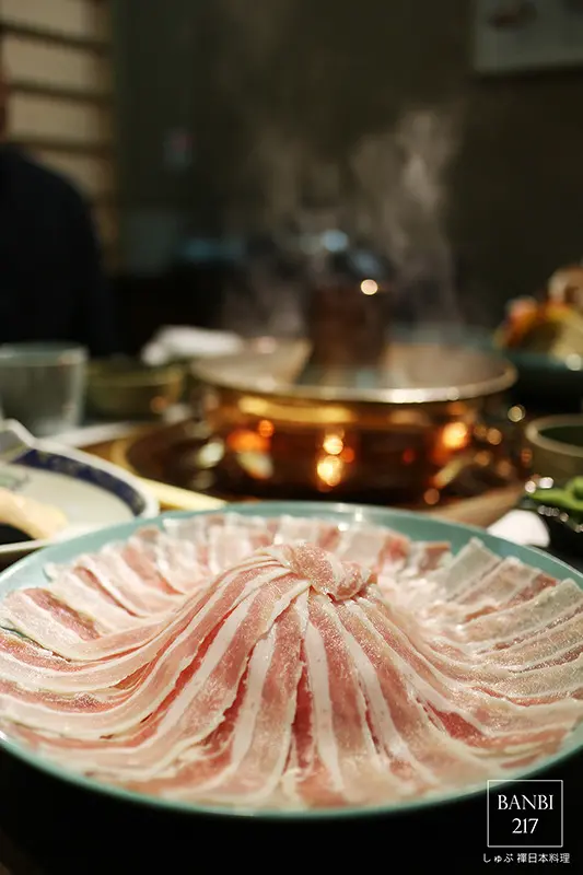 しゃぶ禪日本料理 澳洲和牛肉壽喜燒,日本酵母豬肉日式涮涮鍋,生魚片(天母大葉高島屋美食,捷運芝山站轉免費接駁車)