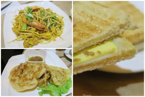 台北 天母 White Coffee~超美味新馬料理-海鮮炒麵、印度拋餅、牛油麵包