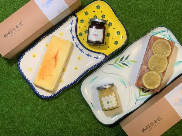 【台北美食】拓樸本然 ￭ 檸檬柳橙蛋糕&檸檬蛋香醬 / Topo重乳酪蛋糕&手作鄉村莓果醬 x 天然手作人氣甜點!!!拓樸本然買起來，樸實美味跟著來║士林天母美食推薦、彌月禮盒推薦