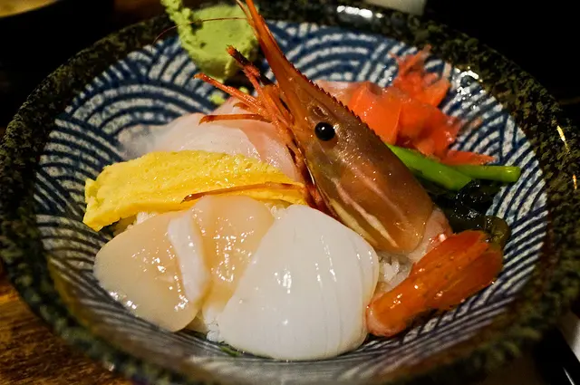 台北 捷運中山站 平成十九 生魚丼