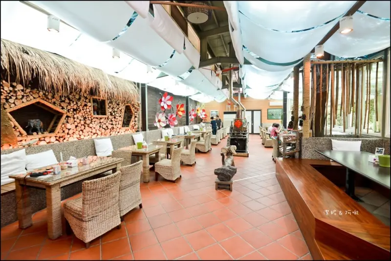 坪林景觀餐廳【氧森谷花園餐廳】北宜公路上的世外桃源 / 適合親子同遊 / 螢火蟲季賞螢點