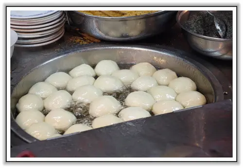 寧夏夜市-熱熱冰冰之好矛盾又好好吃的燒麻糬冰