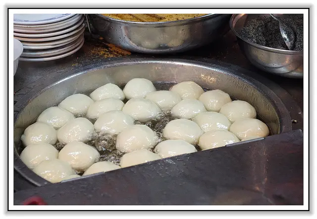 寧夏夜市-熱熱冰冰之好矛盾又好好吃的燒麻糬冰