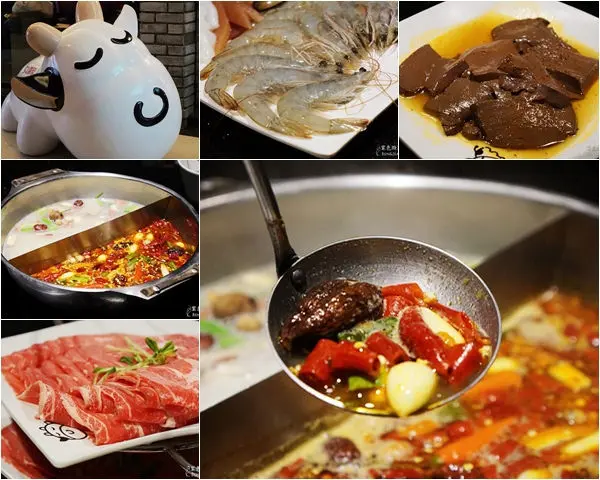 台北餐廳.小蒙牛頂級養生麻辣鍋 @板橋~小鮮肉吃到飽的蒙古孜然鴛鴦辣香鍋物料理