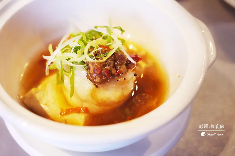 【食記．新北】彭園湘菜館 - 板橋店 | 二個人也能享受美味桌菜 ღ松露．花膠套餐ღ