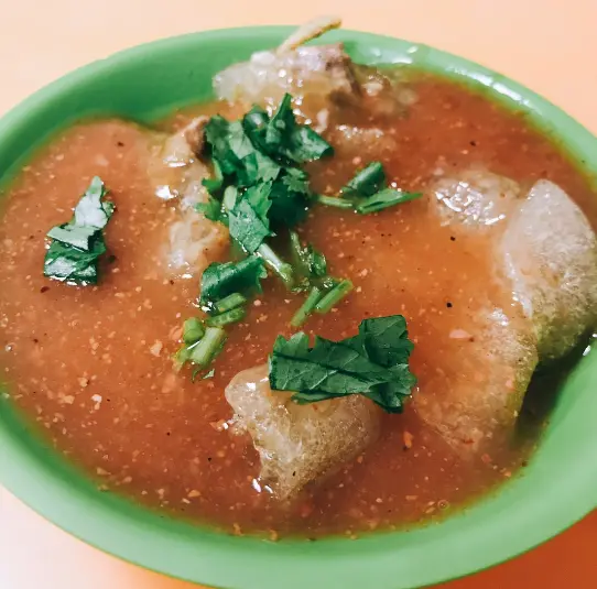 【江子翠】石頭肉圓│超平價美味小吃推薦