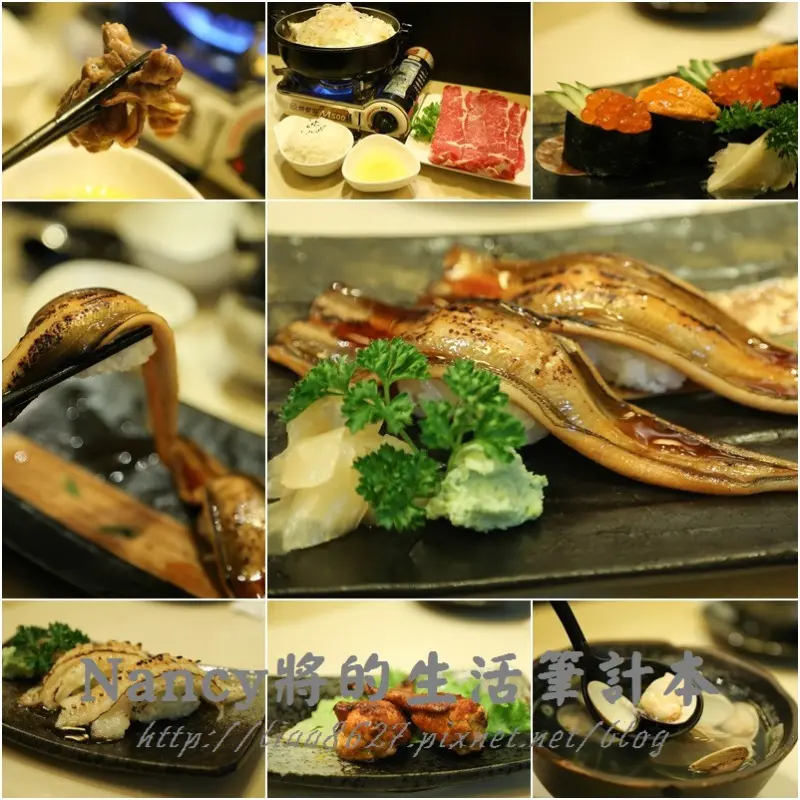 (永和區美食)四號公園旁花見小鋪壽司本舖 鮮魚料理,生食熟食通通有~還有整尾的星饅握壽司