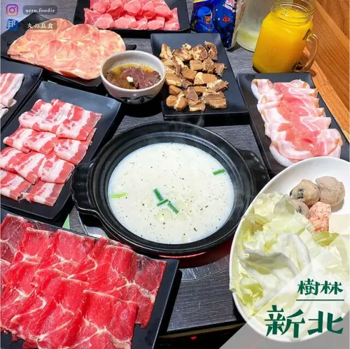 溱洧陶養養生火鍋｜三峽北大吃到飽火鍋推薦 @neru.foodie / 丸の良食