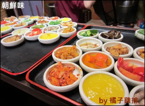 【橘子雞排】[新莊]-朝鮮味-韓式料理小菜吃到飽~