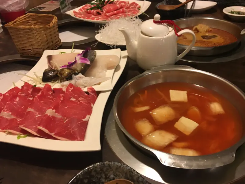 【台北美食】新莊喜園涮涮鍋~好吃☉_☉!!!