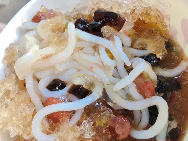 台北美食/林口  米苔目冰 物美價廉在地人推薦