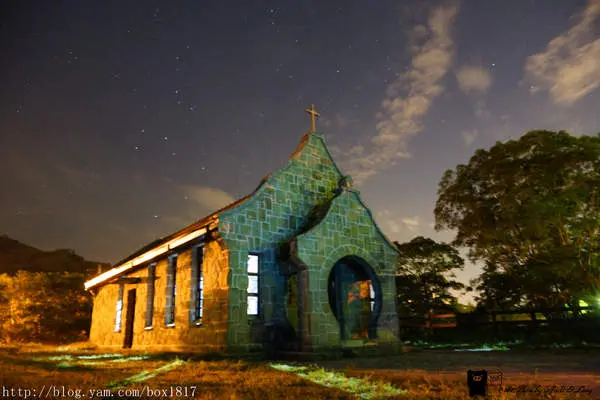 【桃園。復興】夜拍基國派老教堂。通往復興之鑰。台灣歷史建築百景之一