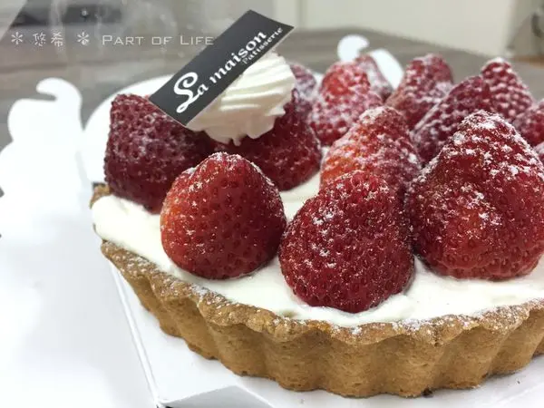 【食。點心。喝茶】台中-梅笙蛋糕工作室1店(進德店)-滿滿草莓的草莓派