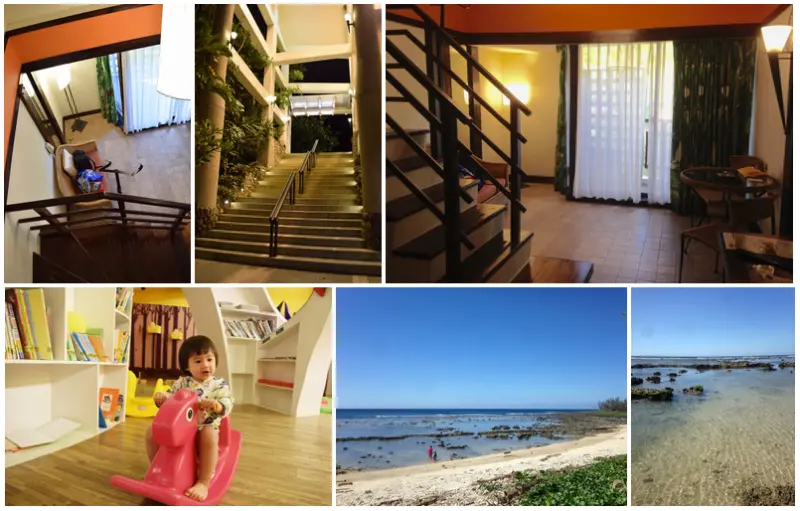 來去墾丁！親子旅遊住宿推薦！悠活渡假村YOHO Beach Resort 樓中樓房型 (二訪)