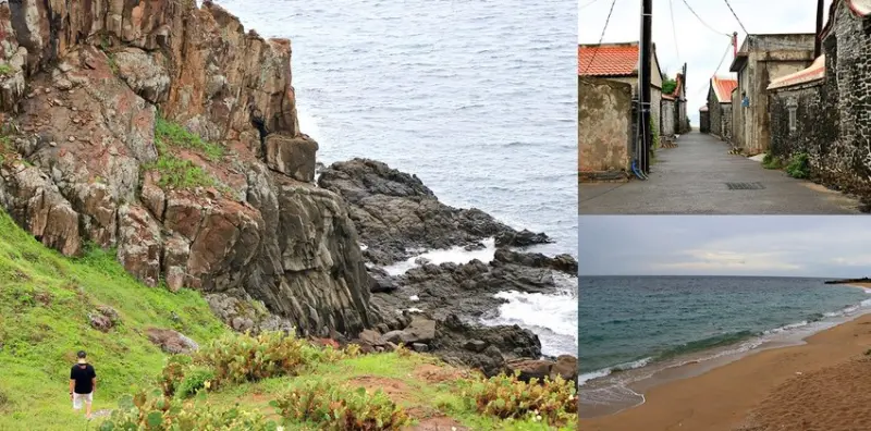 【澎湖‧望安】天台山、鴛鴦窟、網垵口沙攤、花宅古厝‧不用一小時騎遍望安景點 島上會抓不帶安全帽的旅客請小心