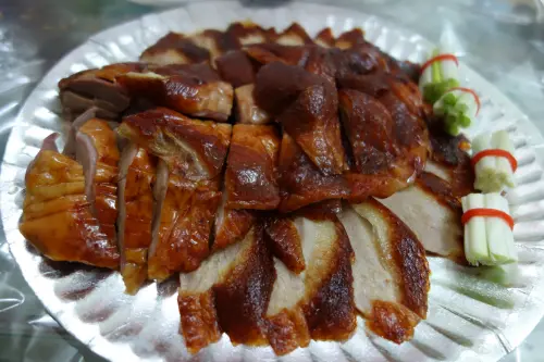 1030104[禮官三小愛台灣口碑券第27彈]九合脆皮烤鴨好吃到要唱咿呀咿呀唷一鴨二吃超脆嫩口感愛心捐血享優惠