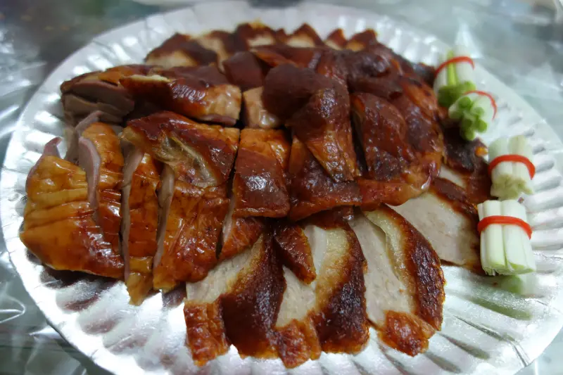 1030104[禮官三小愛台灣口碑券第27彈]九合脆皮烤鴨好吃到要唱咿呀咿呀唷一鴨二吃超脆嫩口感愛心捐血享優惠