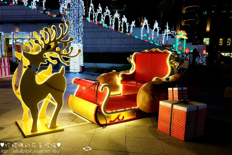 【台北-信義區】統一阪急百貨台北店「愛．Sharing」六大主題耶誕燈區
