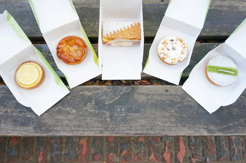 【台中西區】★法米 La Famille★從雲林紅到台中的法式甜點，酸溜溜檸檬塔好過癮～｜台中美食 甜點 下午茶 硬骨魚覓食中