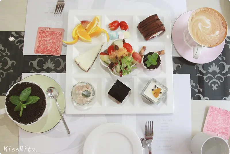 《食記》台中大坑‧雅風筑雲藝園餐廳，在古典的氣息中品嘗九宮格趣味的下午茶點心❤