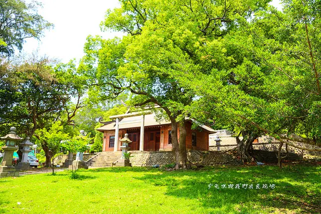 通霄神社。歷史建築。彷彿置身日本場景