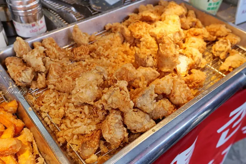 【台中北屯】甜Q坊椒鹽杏鮑菇｜一周只賣三天台中大坑新社人氣炸杏鮑菇，東東芋圓旁