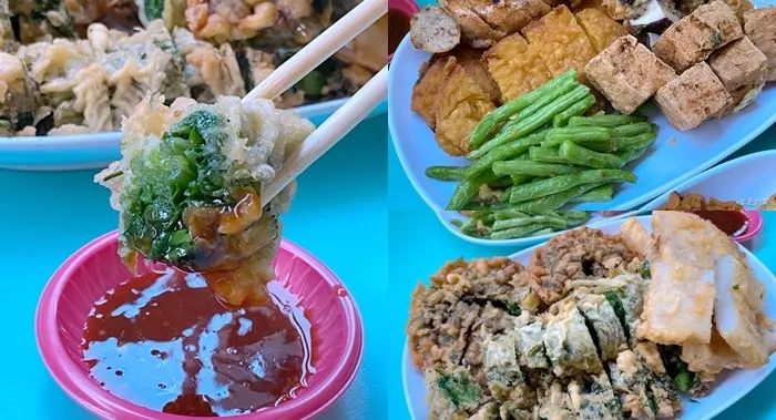 【豬頭三的店】連香菜都可以炸 族繁不及備載的炸物大集合  台中大坑排隊美食推薦