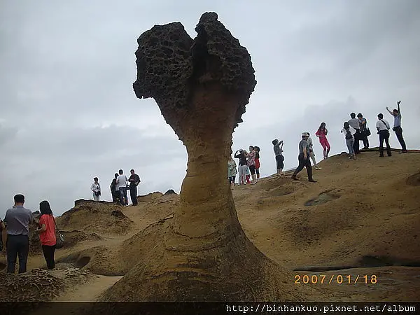 遊記---野柳地質公園(3)