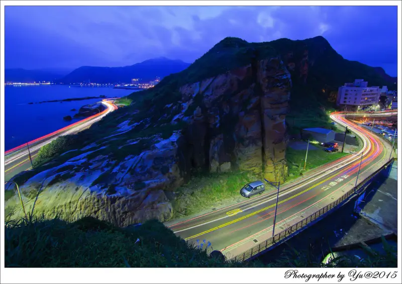 [攝影]【新北市萬里區】野柳地質公園駱駝峰。東澳漁港車軌