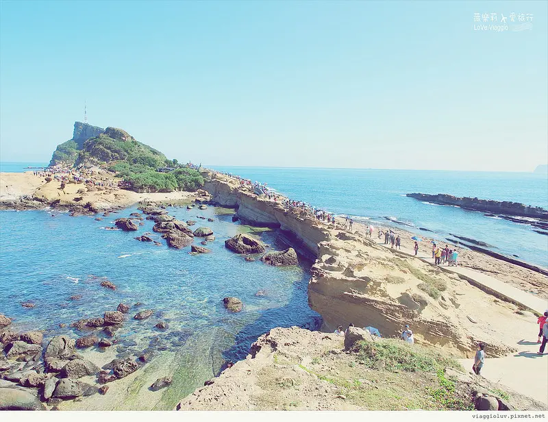 【台北 Taipei】北海岸天氣晴 野柳地質公園 Yehliu Geopark