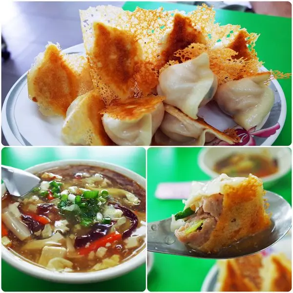 ✖ 2014台中西屯區 ✖ 搬家之後一樣慢來吃不到的人氣爆漿鍋貼「小六鍋貼」，金黃酥脆的冰花底層和飽滿新鮮的肉餡，品嘗時小心被湯汁噴射燙傷！