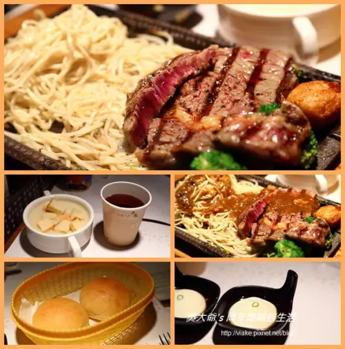 『食記』台中市．逢甲大學．逢甲夜市．赤鬼牛排 逢甲店(平價牛排)