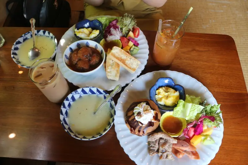 台南中西區-鹿早茶屋 幽靜小巷中的老宅日式早午餐