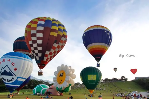 【台東鹿野】俯瞰最美麗的海角夢幻場景之2014台灣國際熱氣球嘉年華