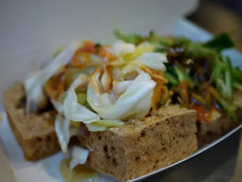 
【逢甲夜市】一心素食臭豆腐
