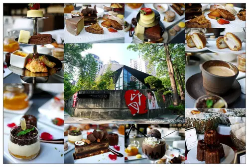 【台中散策食記】印月創意東方宴│月之芙：奢華氣派結合優雅時尚甜點空間