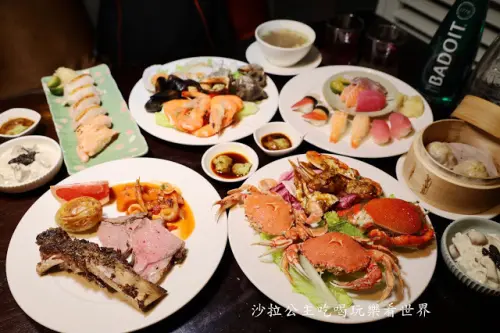 台北吃到飽『台北君悅酒店-凱菲屋』buffet/印度咖哩/過橋牛肉湯/尋找勁夏幸運星