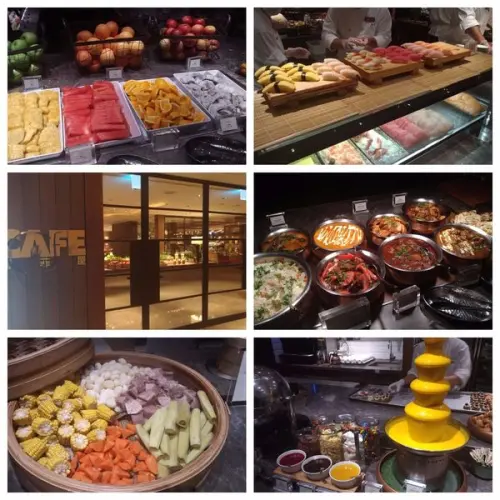 20170707@台北君悅凱菲屋晚餐Buffet 生魚片就是重點！