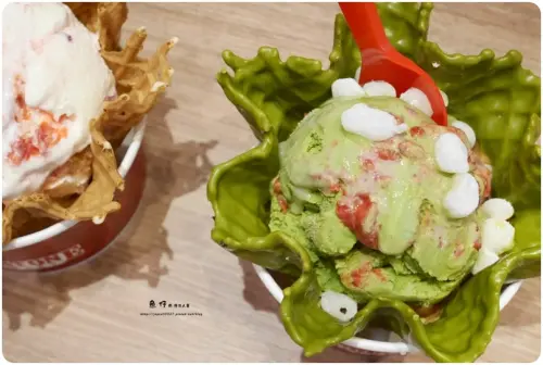 【台中.西區】Cold Stone Creamery 酷聖石冰淇淋。雙倍濃郁濃抹茶引爆抹茶魂的味蕾，抹茶控者酥麻心新武器((季節限定))