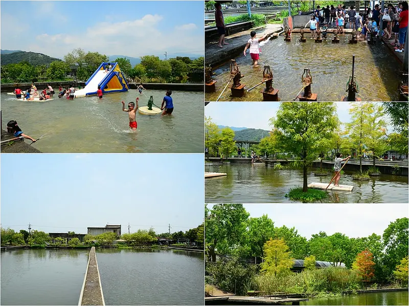 【宜蘭│景點】宜蘭玩水消暑好地方，還可以釣魚划竹筏。勝洋水草休閒農場