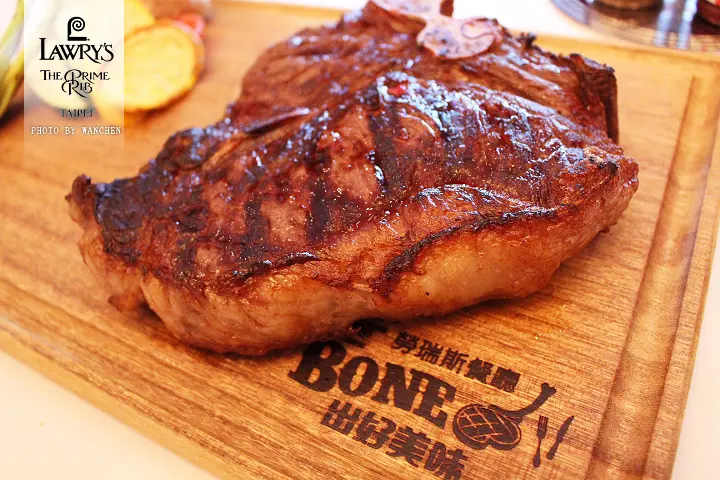 Lawrys勞瑞斯牛肋排餐廳 雙重肉質一次享受!『美國神戶丁骨牛排』菲力牛排X紐約客