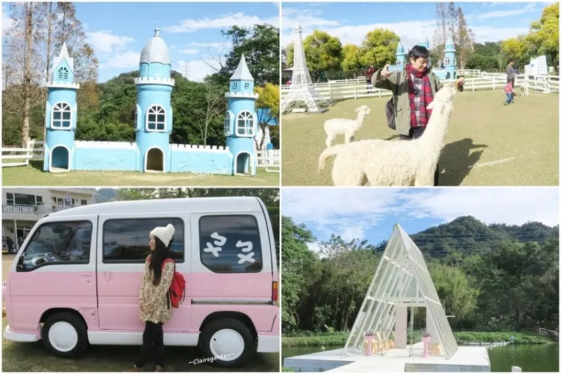 桃園 大溪 富田花海農場~浪漫造景，大人小孩都愛動物餵食