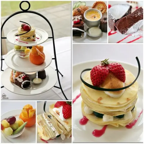 『中壢美食』南方莊園渡假村寒冬泡湯暖身、暖心也暖暖胃之旅DAY1-『暖陽‧甜心』英式下午茶、海陸火烤饗饌