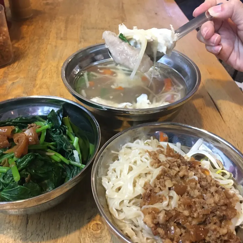 【台北中山區美食】晴光市場老字號古早味「晴光意麵」